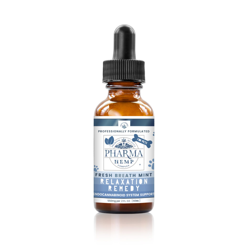 Relaxation Remedy CBD Oil Tincture for Pets – 2oz 550mg - Hemp Health Inc