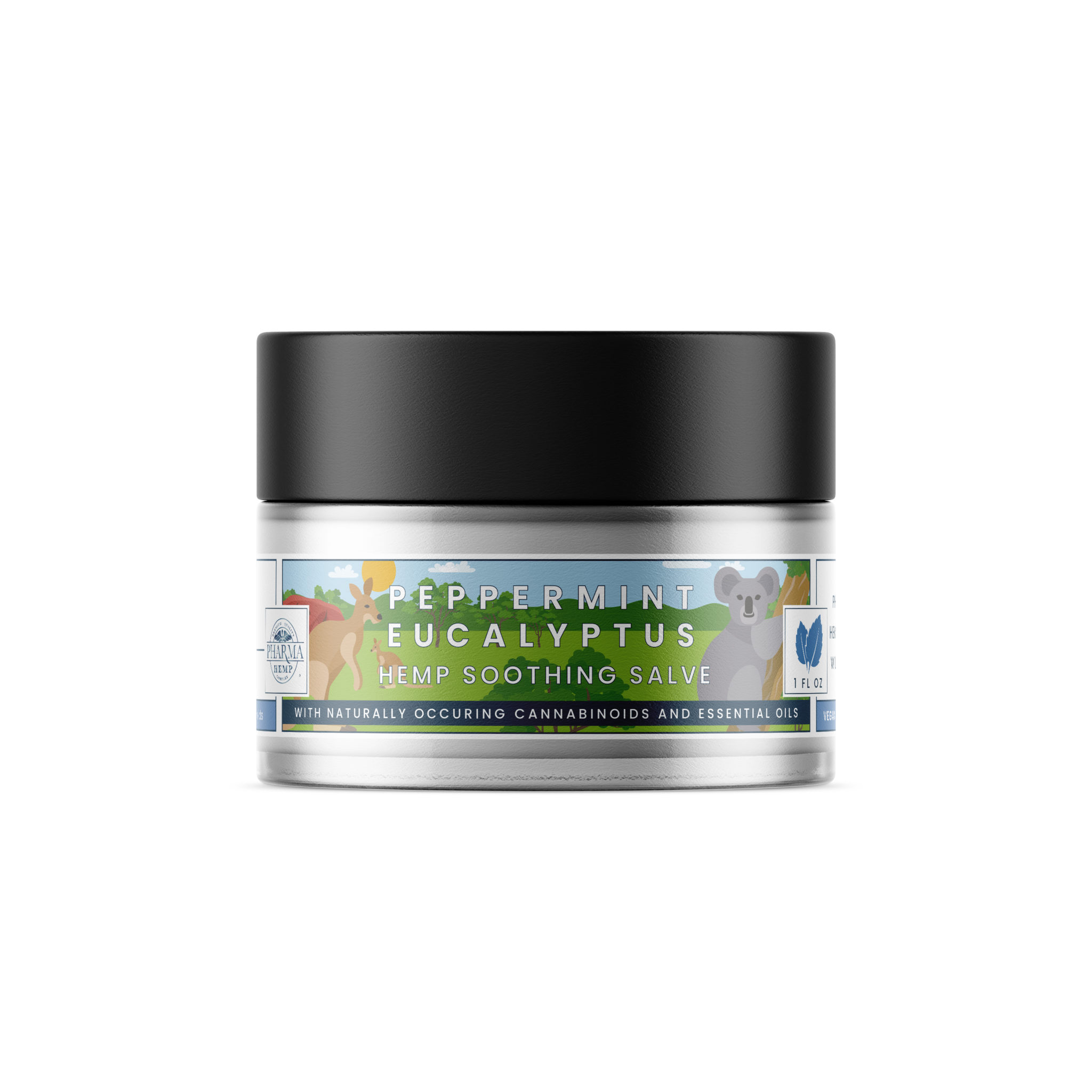 Peppermint Eucalyptus Salve 150mg CBD Oil - Hemp Health Inc